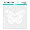 Spellbinders Geometric Butterfly Stencil (STN-007) (OUTLET)