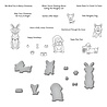 Spellbinders Christmas Pups Clear Stamp & Die Set (SDS-178) (OUTLET)