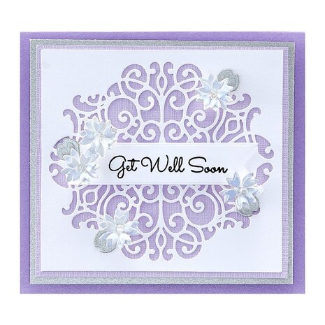 Spellbinders Just a Note Sentiments & Tag Stamp & Die Set (SDS-169) (OUTLET)