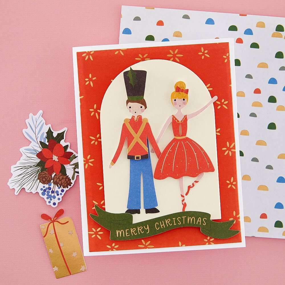 Spellbinders Nutcracker Ballet Printed Die Cuts (SCS-299) (OUTLET)