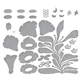 Spellbinders Fresh Picked Angel Trumpets Etched Dies (S7-242) (OUTLET)