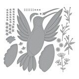 Spellbinders Hummingbird Card Creator Etched Dies (S7-231) (OUTLET)