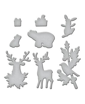 Spellbinders Winter Woodland Etched Dies (S7-227) (OUTLET)