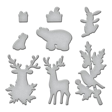 Spellbinders Winter Woodland Etched Dies (S7-227) (OUTLET)