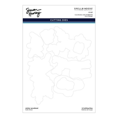 Spellbinders Winter Woodland Etched Dies (S7-227) (OUTLET)