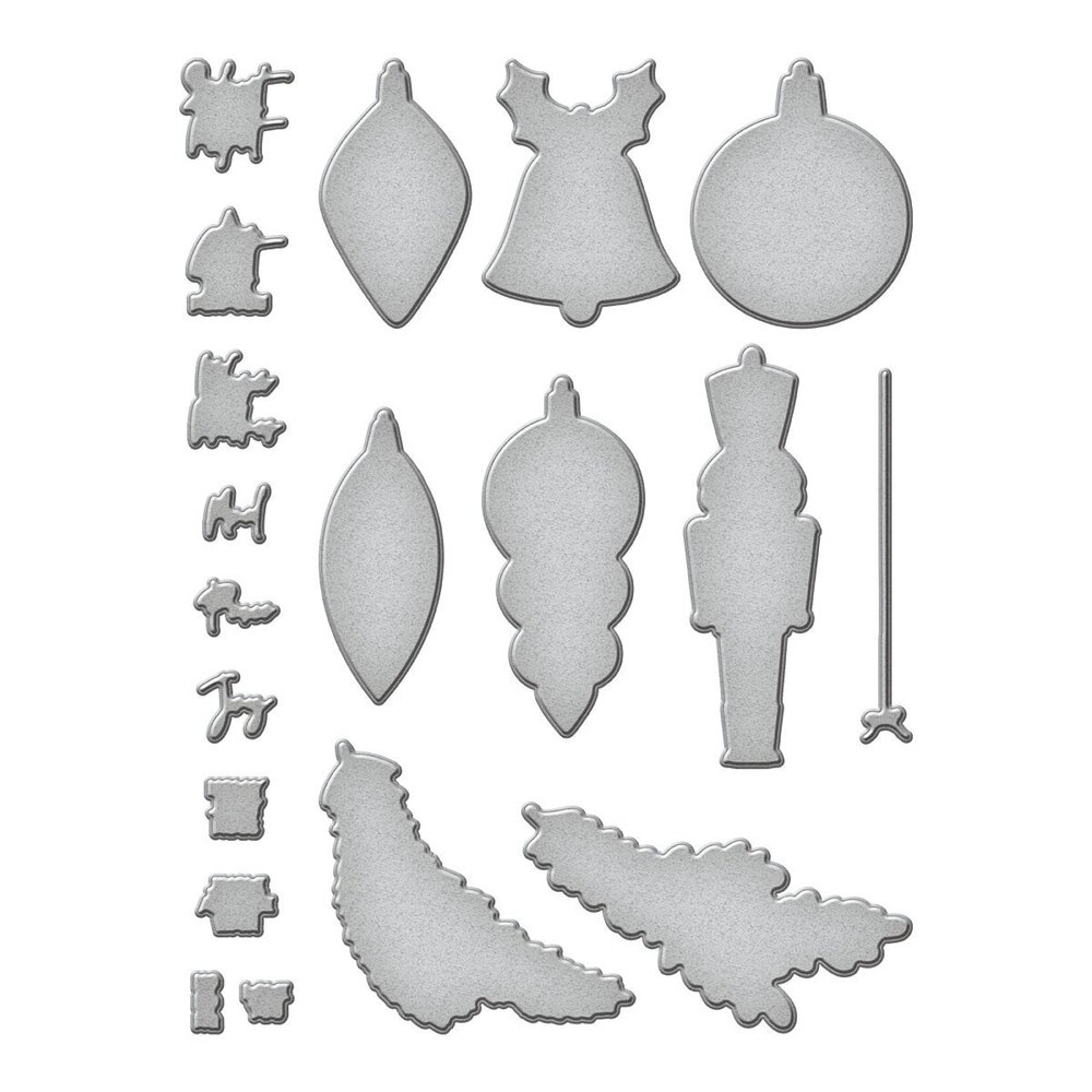Spellbinders Folk Art Ornaments Etched Dies (S7-226) (OUTLET)