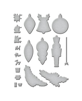 Spellbinders Folk Art Ornaments Etched Dies (S7-226) (OUTLET)