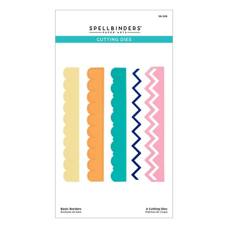 Spellbinders Basic Borders Etched Dies (S6-206) (OUTLET)