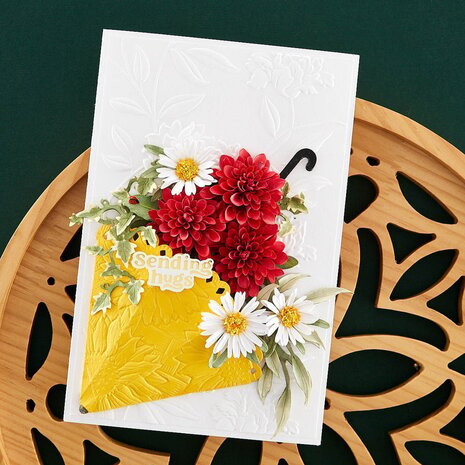 Spellbinders Garden Parasol Etched Dies (S5-610) (OUTLET)