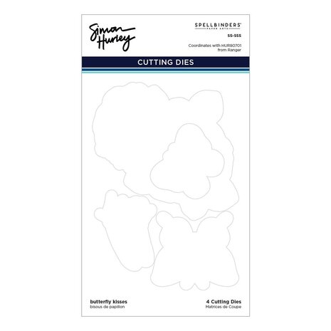 Spellbinders Butterfly Kisses Etched Dies (S5-555) (OUTLET)