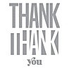 Spellbinders Be Bold Color Block Thank You Etched Dies (S5-477) (OUTLET)