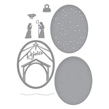 Spellbinders Rejoice Nativity Etched Dies (S5-467) (OUTLET)