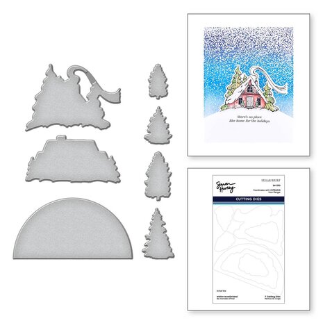 Spellbinders Winter Wonderland Etched Dies (S4-1310) (OUTLET)