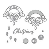 Spellbinders Merry Flourish Etched Dies (S4-1243) (OUTLET)