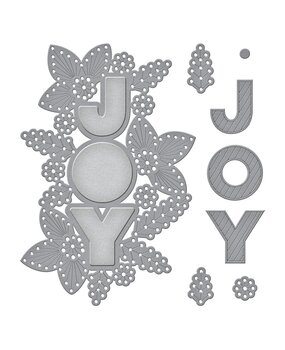 Spellbinders Stitched Joy Etched Dies (S4-1230) (OUTLET)