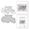 Spellbinders Stylish Merry Christmas Etched Dies (S4-1222) (OUTLET)