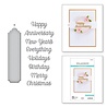 Spellbinders Happy Occasion Words Etched Dies (S4-1206) (OUTLET)