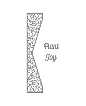 Spellbinders Half Slimline Diamond Etched Dies (S4-1197) (OUTLET)