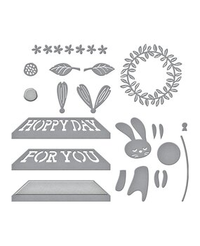 Spellbinders Open House Spring Etched Dies (S4-1181) (OUTLET)