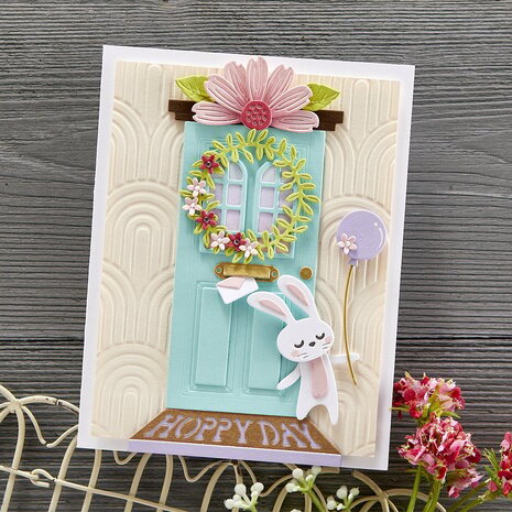 Spellbinders Open House Spring Etched Dies (S4-1181) (OUTLET)