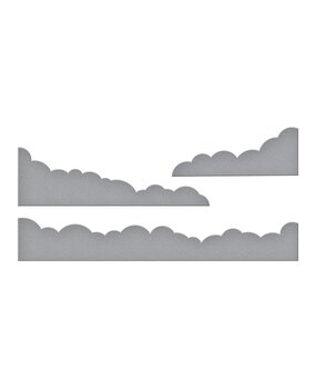 Spellbinders Color Block Cloudscape Etched Dies (S4-1170) (OUTLET)