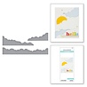 Spellbinders Color Block Cloudscape Etched Dies (S4-1170) (OUTLET)