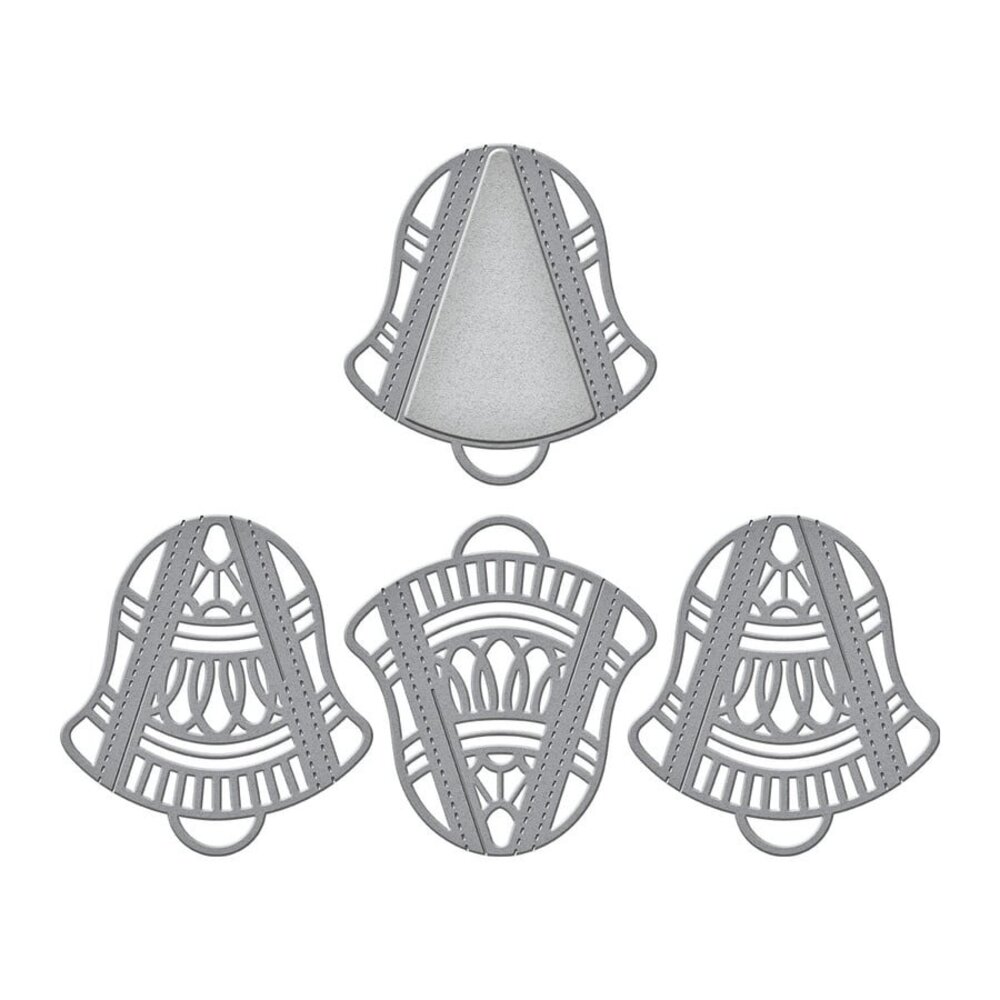 Spellbinders Silver Bells Dimensional Doily Etched Dies (S4-1130) (OUTLET)