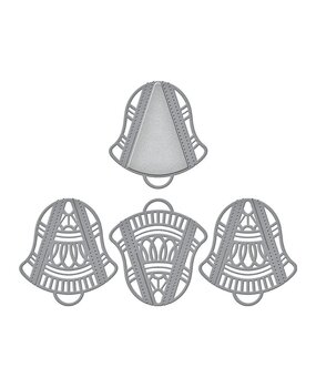 Spellbinders Silver Bells Dimensional Doily Etched Dies (S4-1130) (OUTLET)