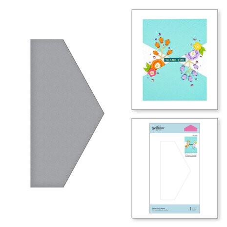 Spellbinders Color Block Panel Die (S4-1102) (OUTLET)