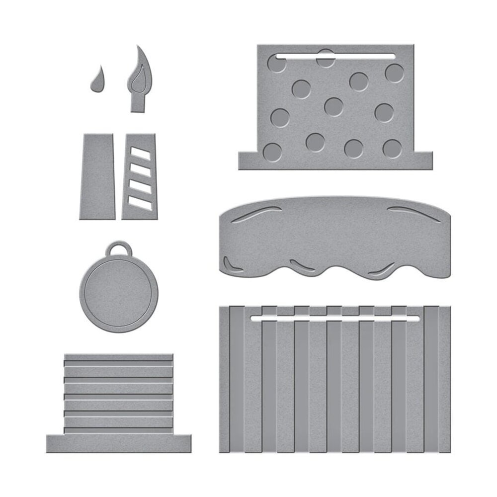 Spellbinders Layer Cake Surprise Etched Dies (S4-1099) (OUTLET) Spellbinders Layer Cake Surprise Etched Dies (S4-1099) (OUTLET)