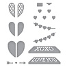 Spellbinders Open House Valentines Etched Dies (S3-429) (OUTLET)