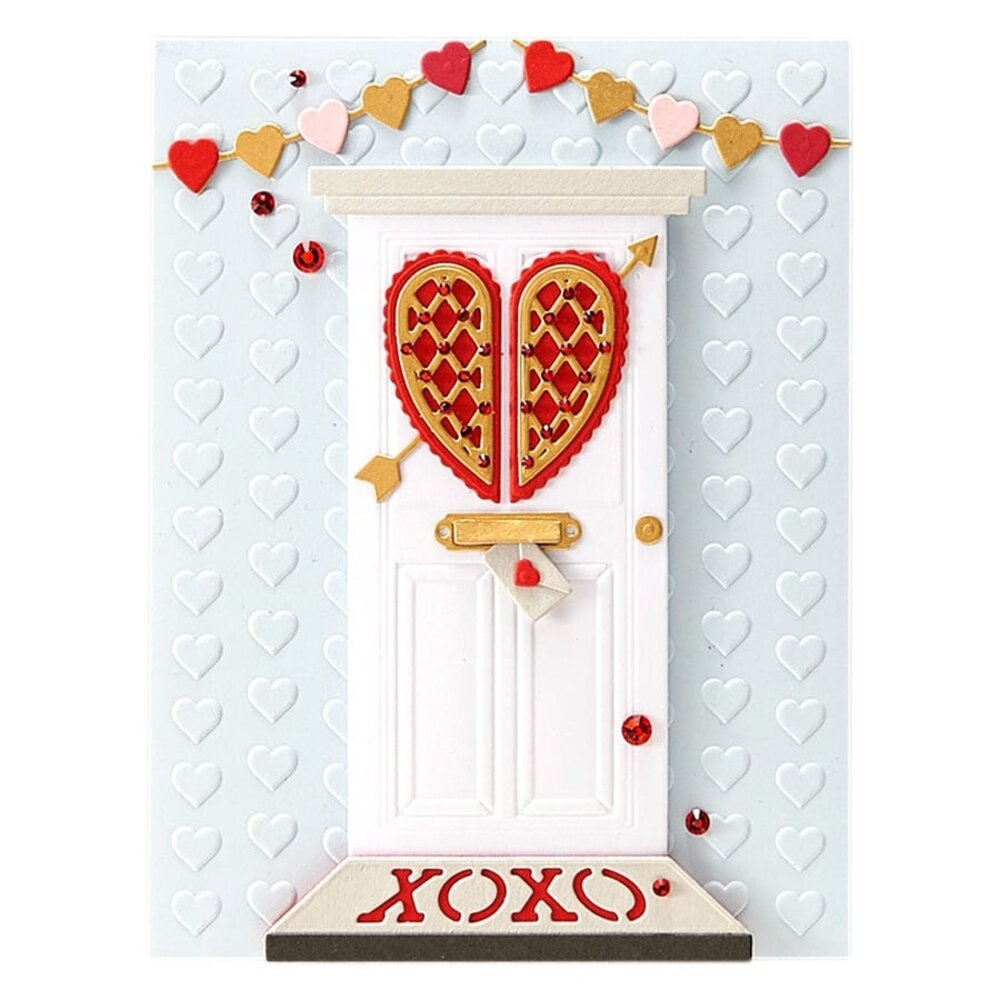 Spellbinders Open House Valentines Etched Dies (S3-429) (OUTLET)