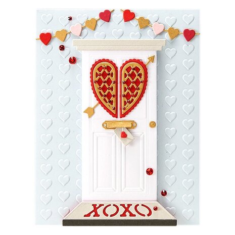Spellbinders Open House Valentines Etched Dies (S3-429) (OUTLET)