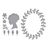 Spellbinders Cameo Etched Dies (S3-410) (OUTLET)