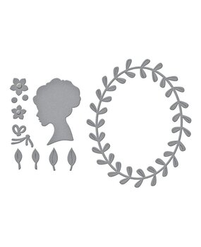 Spellbinders Cameo Etched Dies (S3-410) (OUTLET)