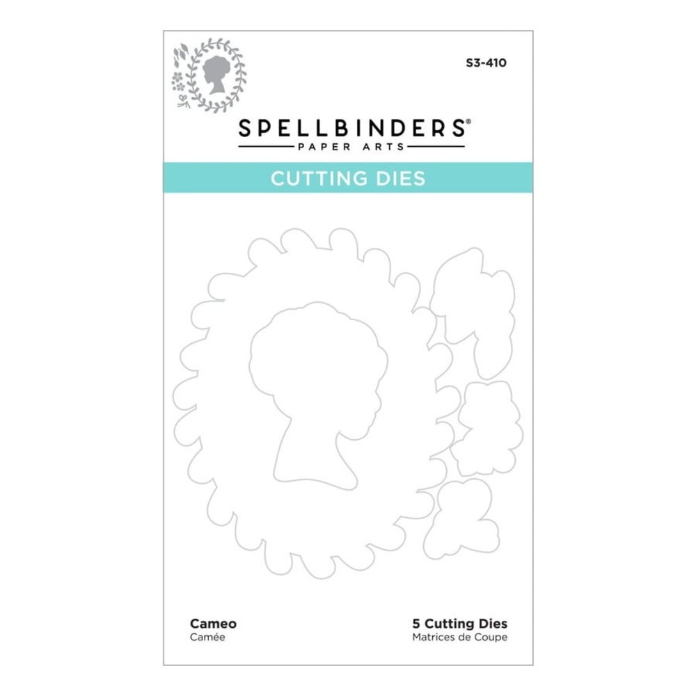 Spellbinders Cameo Etched Dies (S3-410) (OUTLET)
