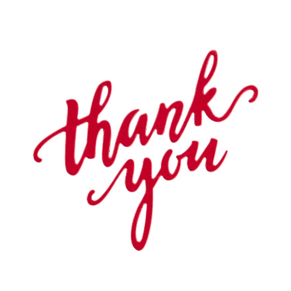 Spellbinders Scripted Thank You Etched Dies (S2-362) (OUTLET) Spellbinders Scripted Thank You Etched Dies (S2-362) (OUTLET)