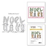 Spellbinders Noel Cling Rubber Stamp (RSC-013) (OUTLET)