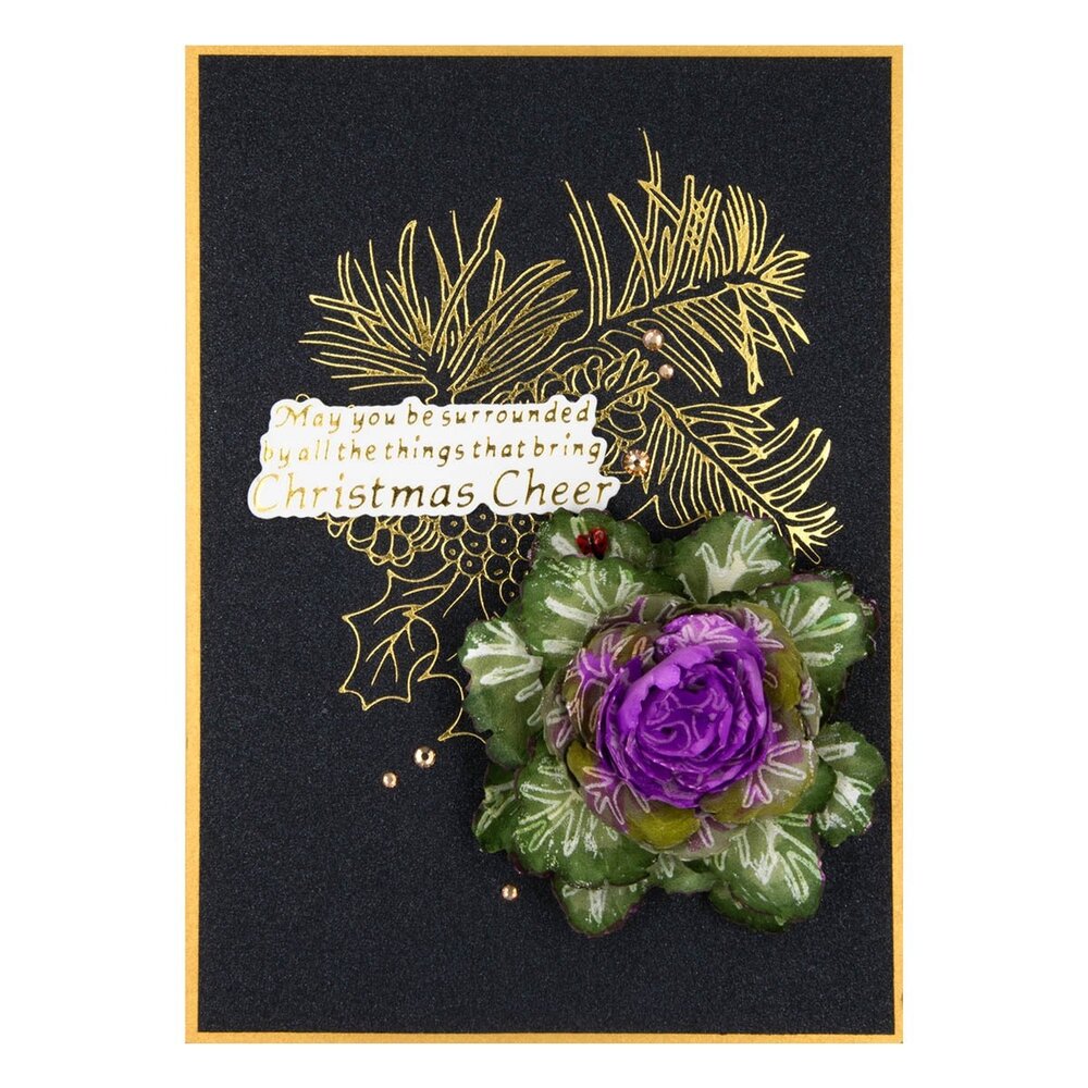 Spellbinders Winter Bough Hot Foil Plate (GLP-431) (OUTLET)