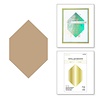Spellbinders Hexi-Gem Glimmer Hot Foil Plate (GLP-394) (OUTLET)
