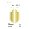 Spellbinders Hexi-Gem Glimmer Hot Foil Plate (GLP-394) (OUTLET)