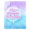 Spellbinders Glimmering Poppin' Birthday Hot Foil Plate & Die Set (GLP-384) (OUTLET)