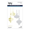 Spellbinders Retro Ornaments Glimmer Hot Foil Plate & Die Set (GLP-362) (OUTLET) Spellbinders Retro Ornaments Glimmer Hot Foil Plate & Die Set (GLP-362) (OUTLET)