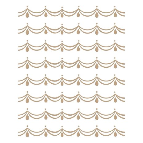 Spellbinders Glimmering Swag Glimmer Hot Foil Plate (GLP-348) (OUTLET)