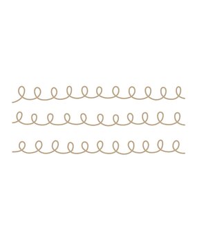 Spellbinders Hand Drawn Loops Glimmer Hot Foil Plate (GLP-325) (OUTLET)