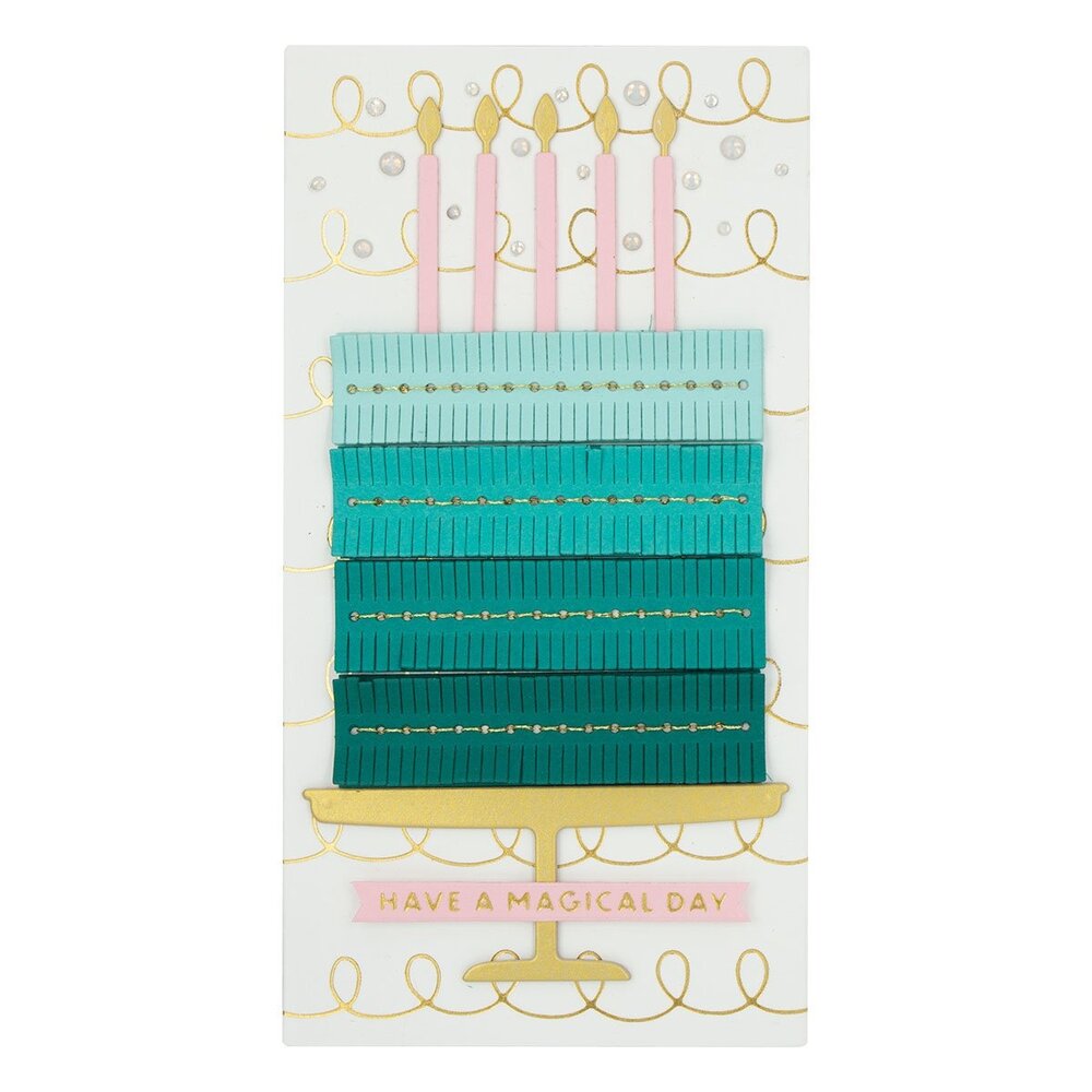 Spellbinders Hand Drawn Loops Glimmer Hot Foil Plate (GLP-325) (OUTLET)