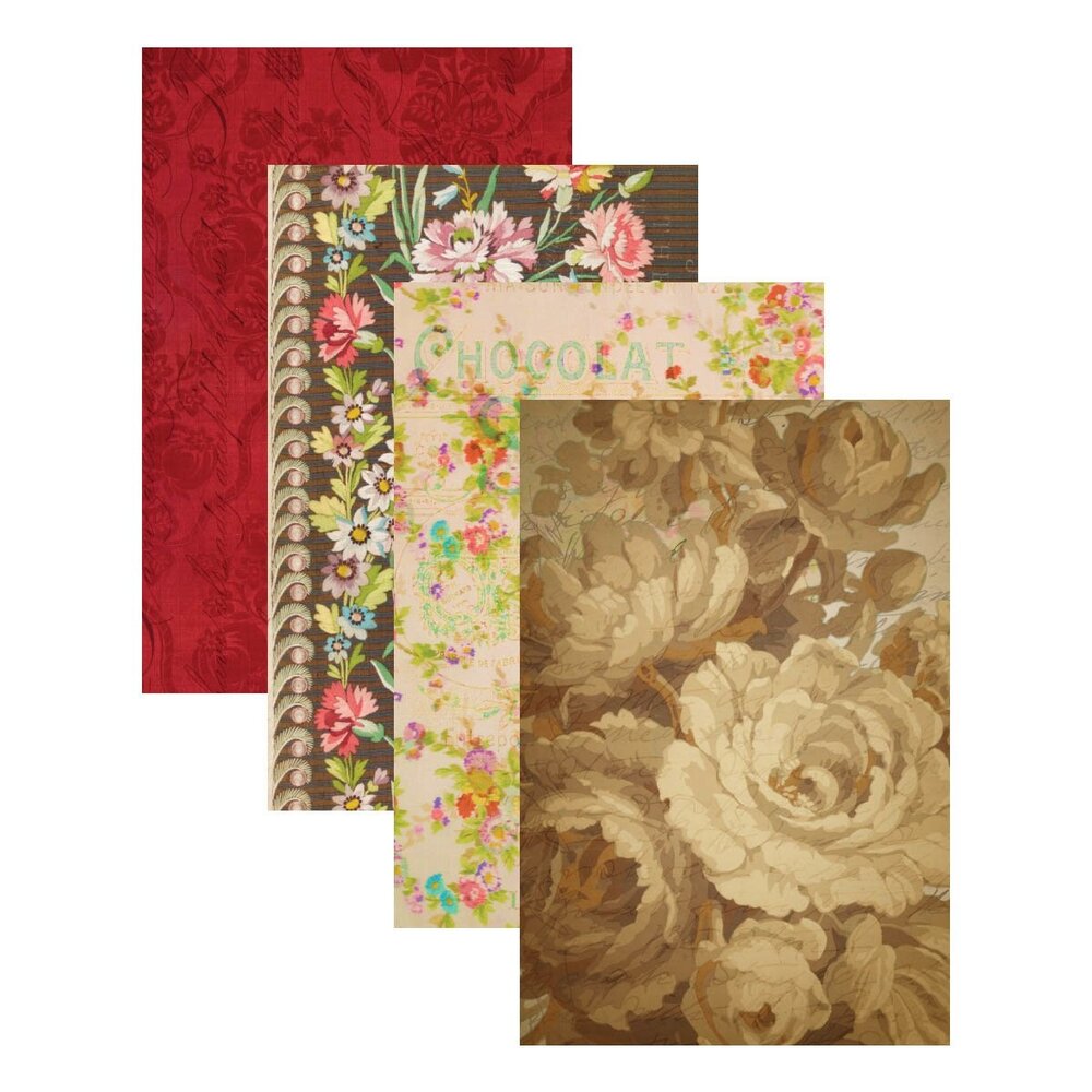 Spellbinders Florals 2 Palette 6x9 Inch Paper Pad (CH-029) (OUTLET)