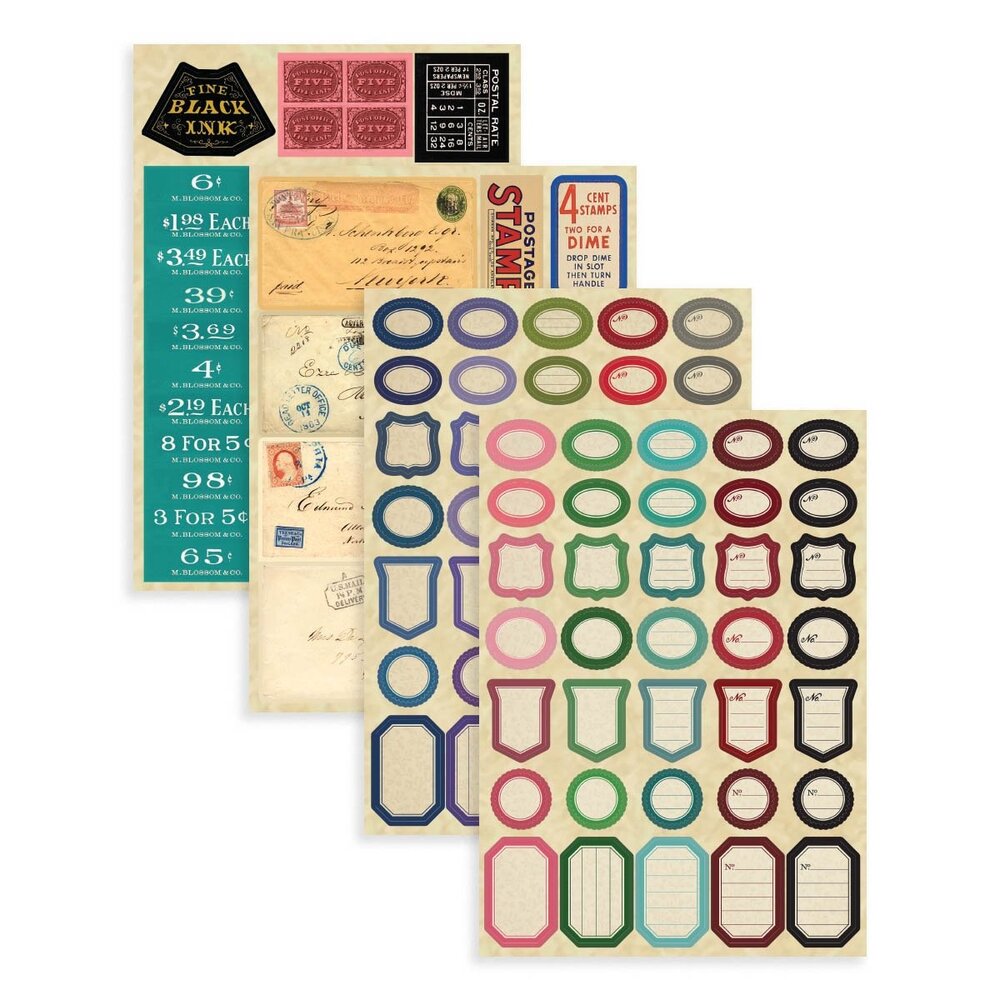 Spellbinders Stationer's Boutique Stickers (CH-027) (OUTLET) Spellbinders Stationer's Boutique Stickers (CH-027) (OUTLET)