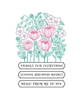 Spellbinders Blooming Garden Press Plates (BPR-002) (OUTLET)