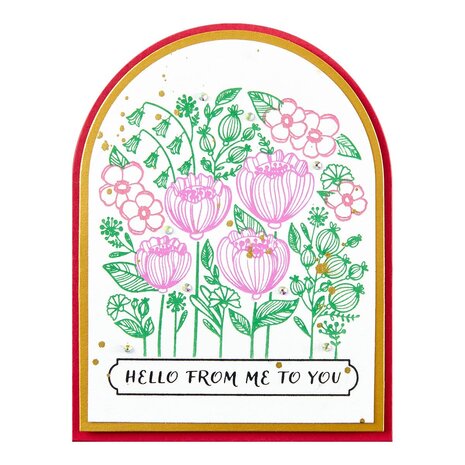 Spellbinders Blooming Garden Press Plates (BPR-002) (OUTLET)